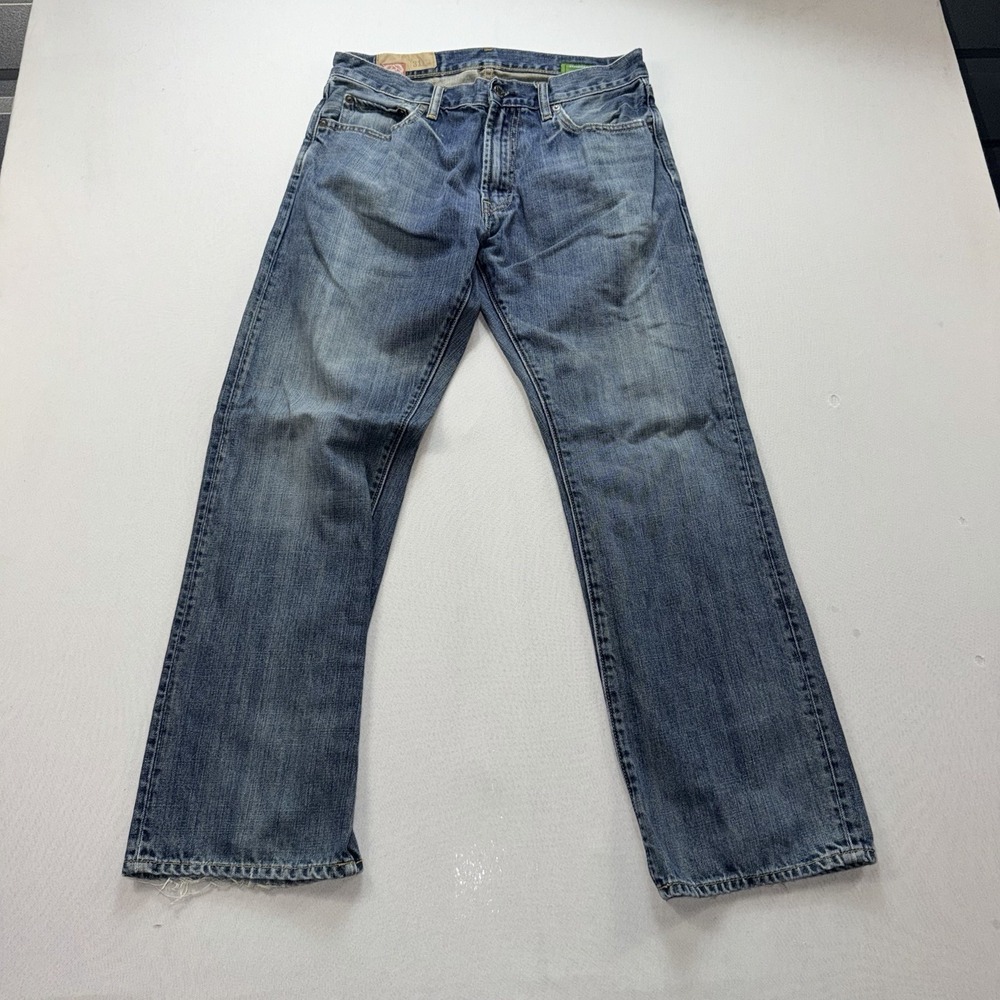 Gap 1969 Men Blue Jeans Distressed Casual Standard Fit Size 31X30